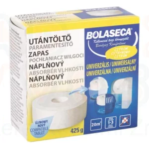 Bolaseca páramentesítő utántöltő tabletta 425g Lyukas Citrom